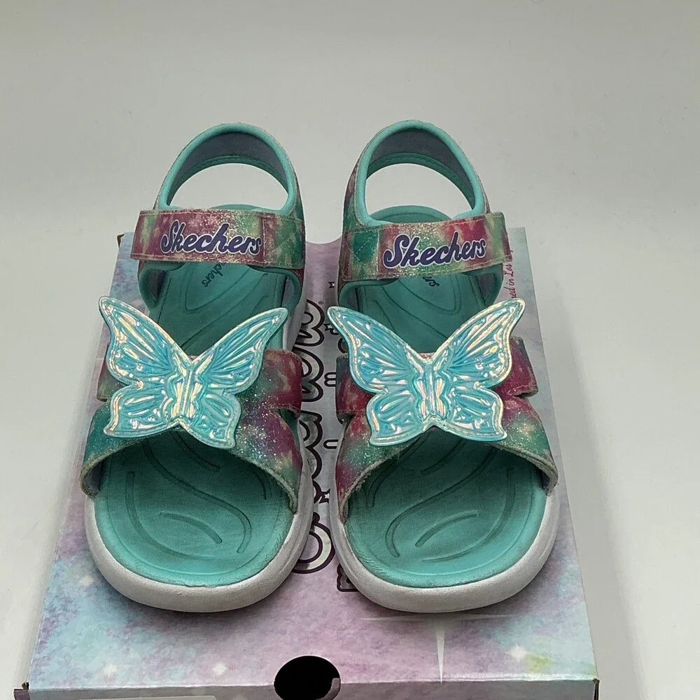 Skechers Jumpsters Sandal - Butterfly Brights 303109L-AQMT Girl 3 Multi Ebay1357